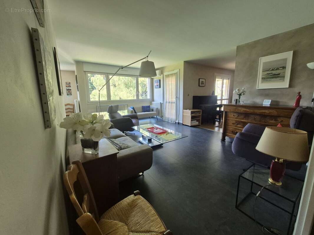 salon séjour - Appartement à SEYSSINET-PARISET