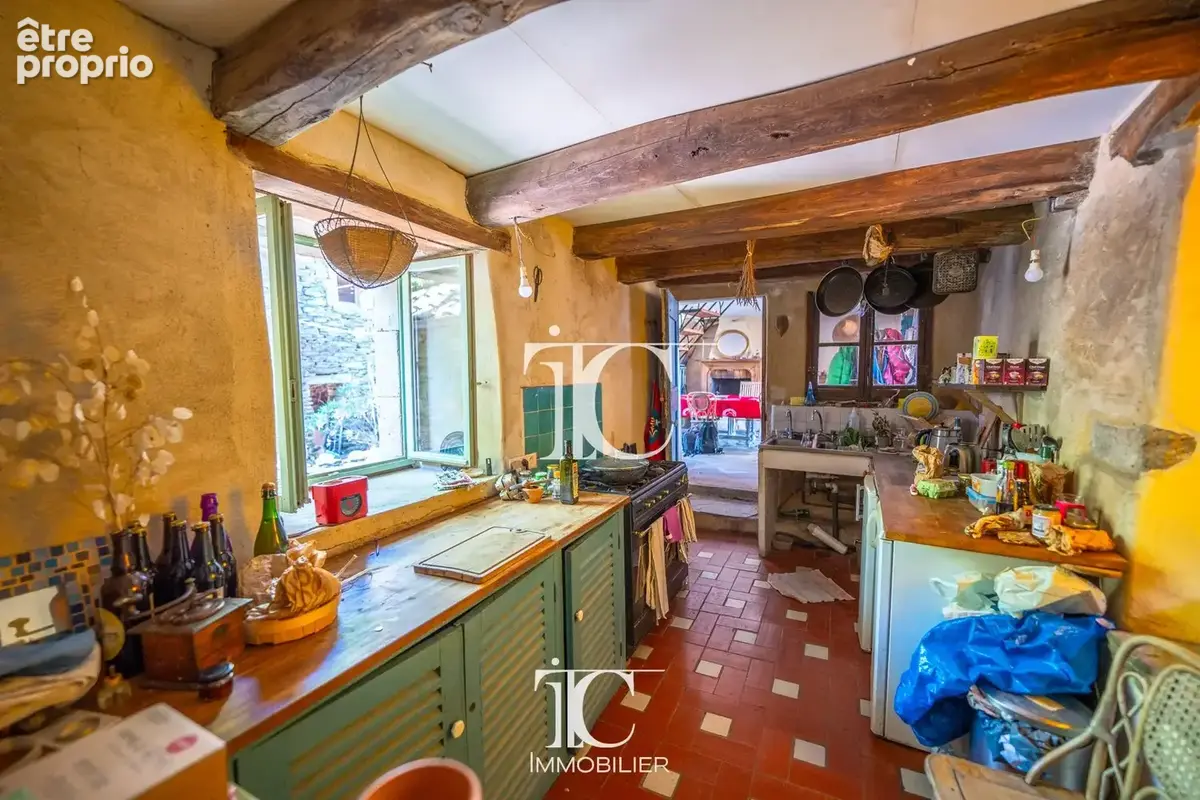 Mas de hameau du xviiieme siècle  100 m² habitables  4 chambres  terrain 340 m²  à 25 min des vans - photo 32