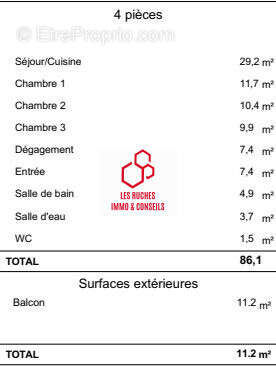 Appartement à MASSY