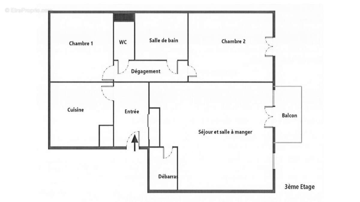 Appartement à SAINT-BRICE-SOUS-FORET