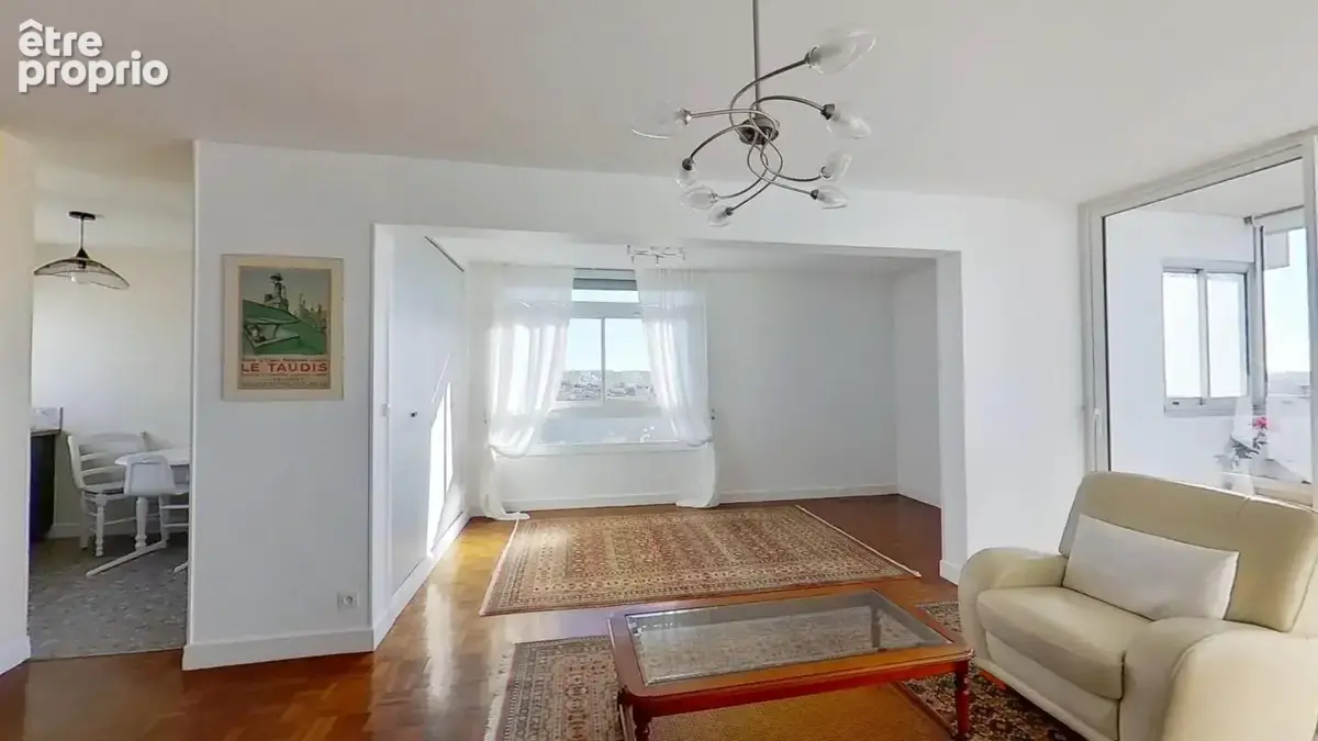 3/4 pièces –12e étage – Vue imprenable – Loggia – Quartier des Coutures - photo 8