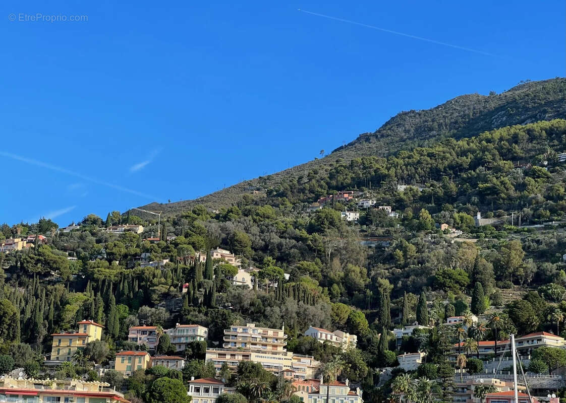Rare- terrain constructible menton garavan-vue panoramique mer- permis construire accordé maison- - photo 5