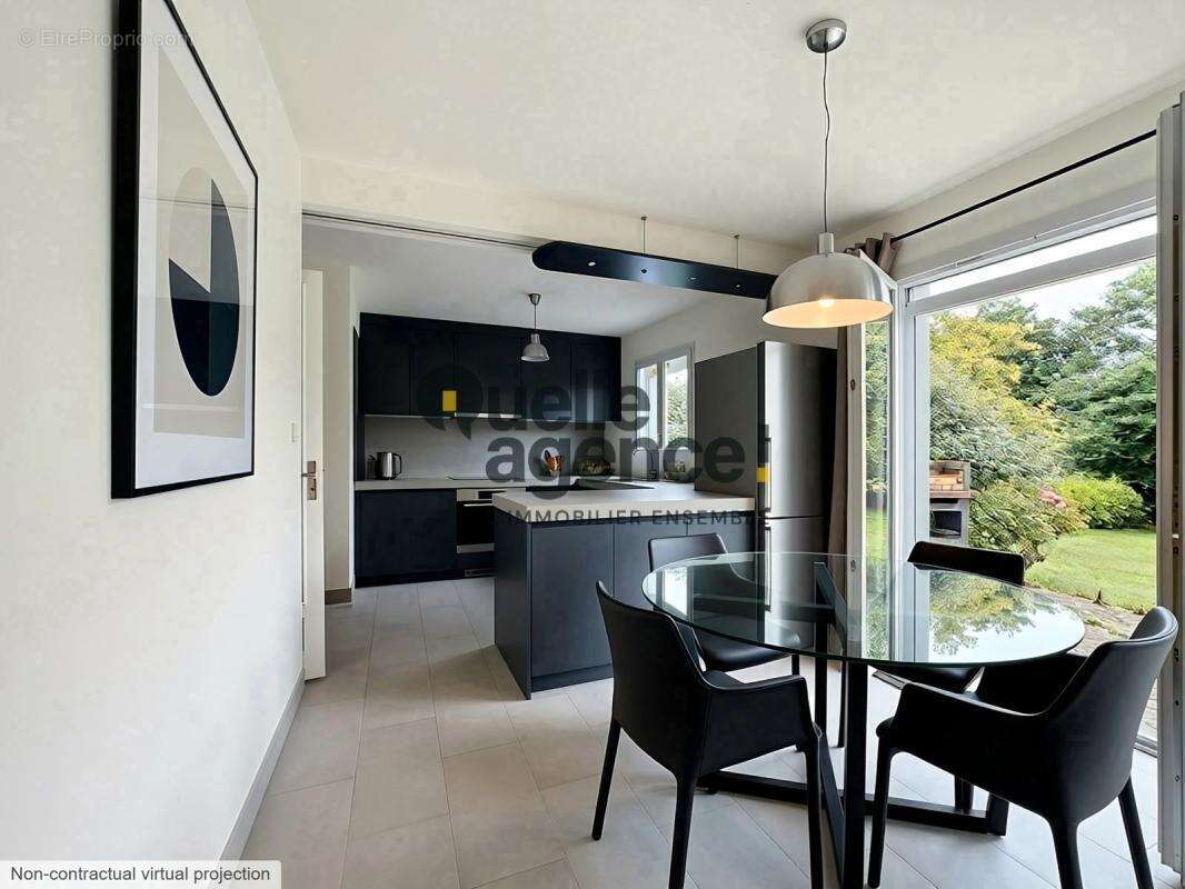 Maison familiale de 125m²  sur 1180 m² de jardin -entre bourg et plage - photo 8