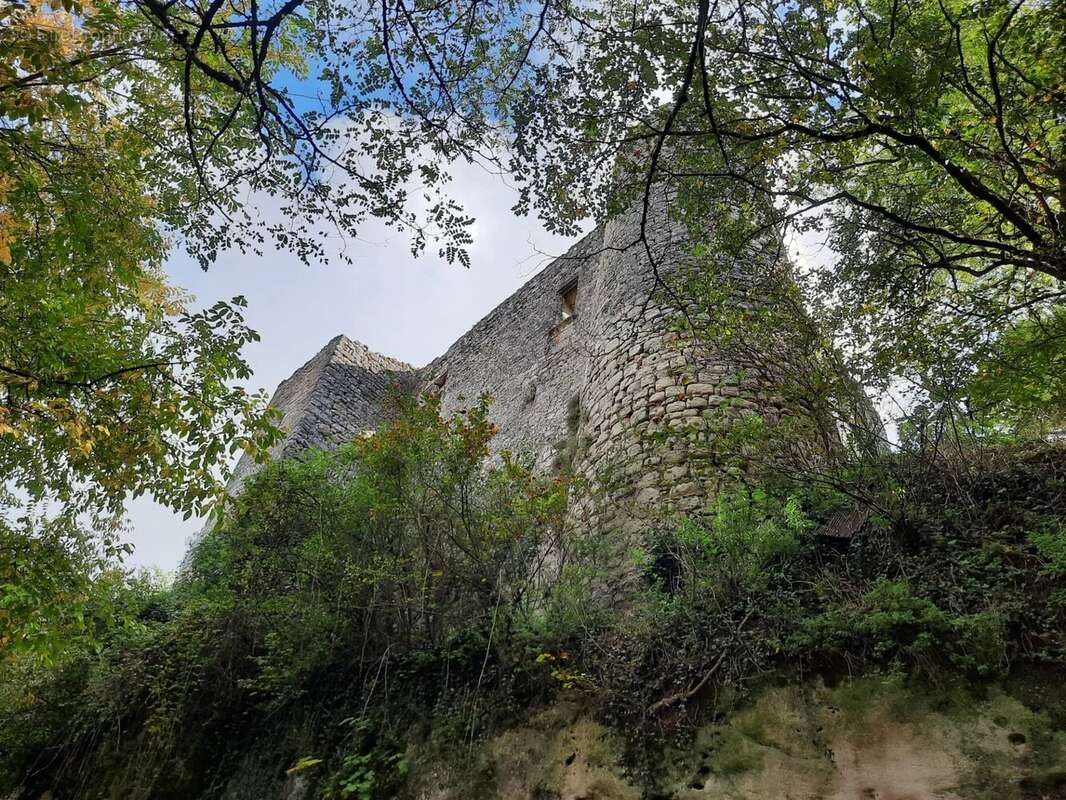 Ruines d'un château du 13ème siècle au cœur d'une bastide - photo 5