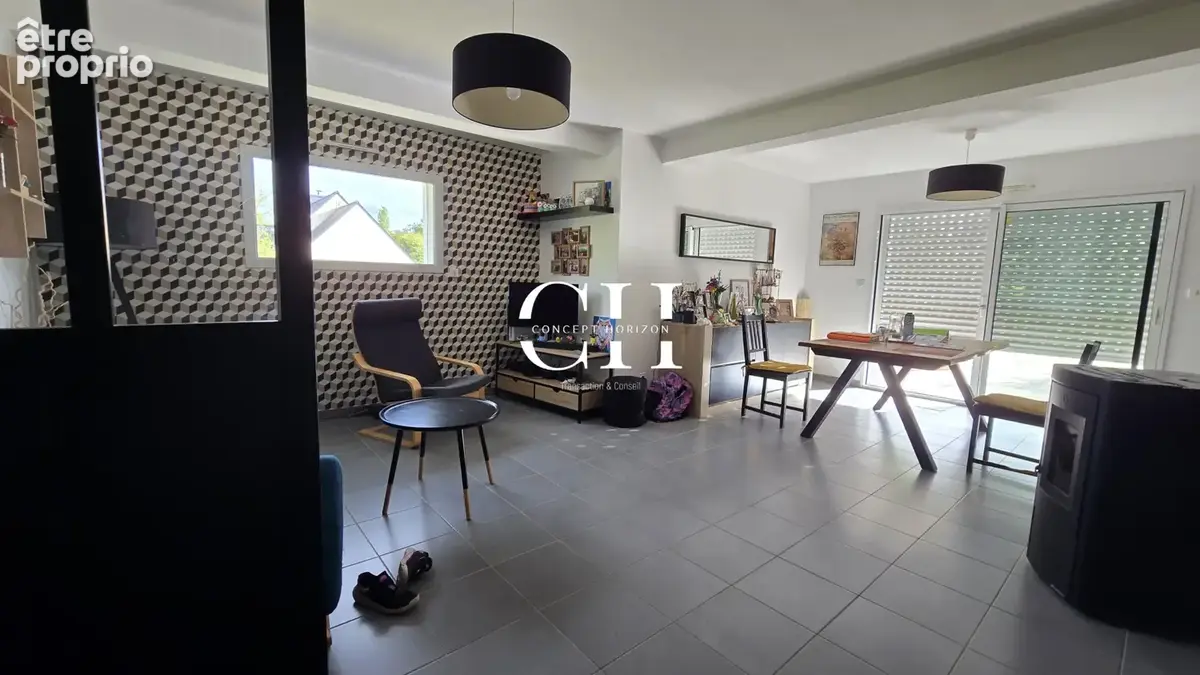 Maison contemporaine de 2014   Vie de plain-pied et grand terrain à Pléguien - photo 2