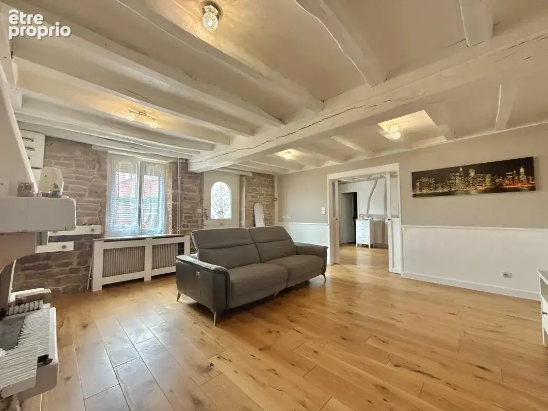 A vendre Longère 107m², 3chambres, mezzanine, terrain 437m², dépendance, cave - photo 3
