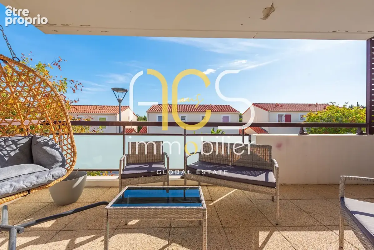 Achat Vente Appartement Châteauneuf-les-Martigues Type 3 54.17m² Terrasse 12.70m² - photo 7