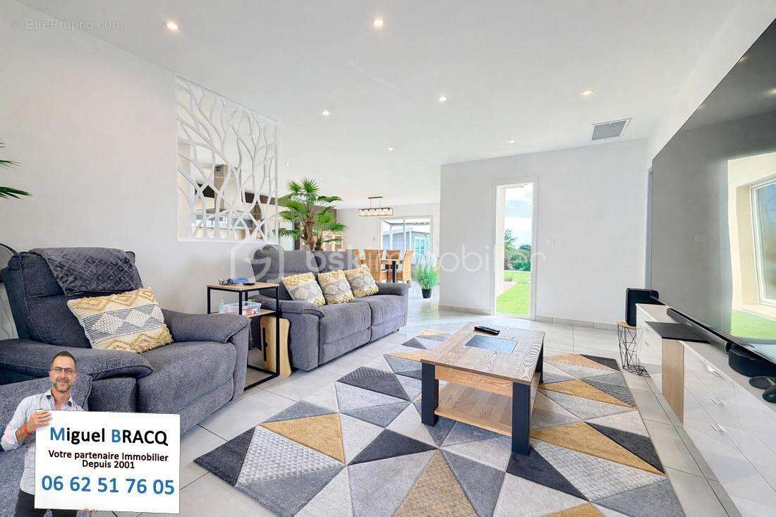 Villa F5 de standing avec vue mer et campagne sur les hauteurs de Vendres 34350 - photo 5