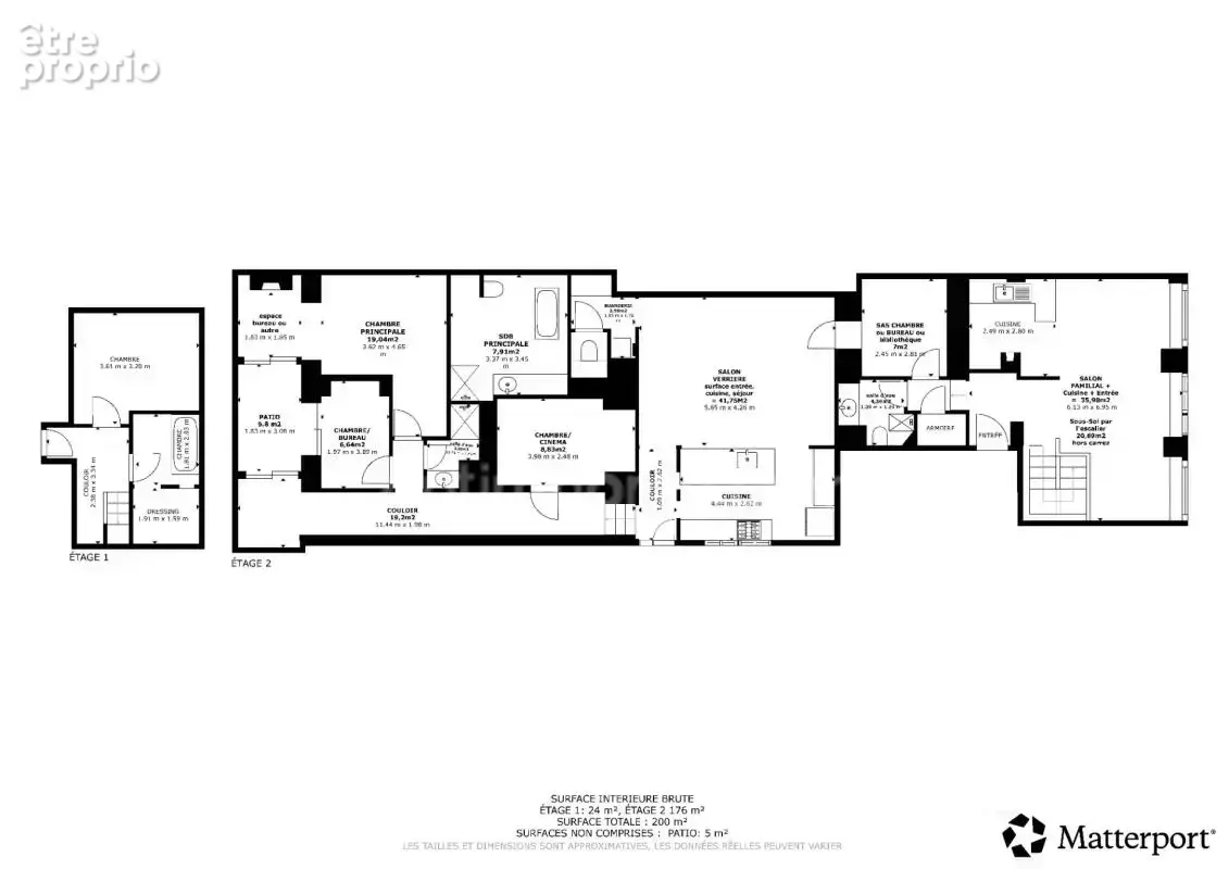 Paris 11e – folie-méricourt / oberkampf – loft atypique 157 m² carrez / 184 m² au sol – 2 entrées – patio - photo 3