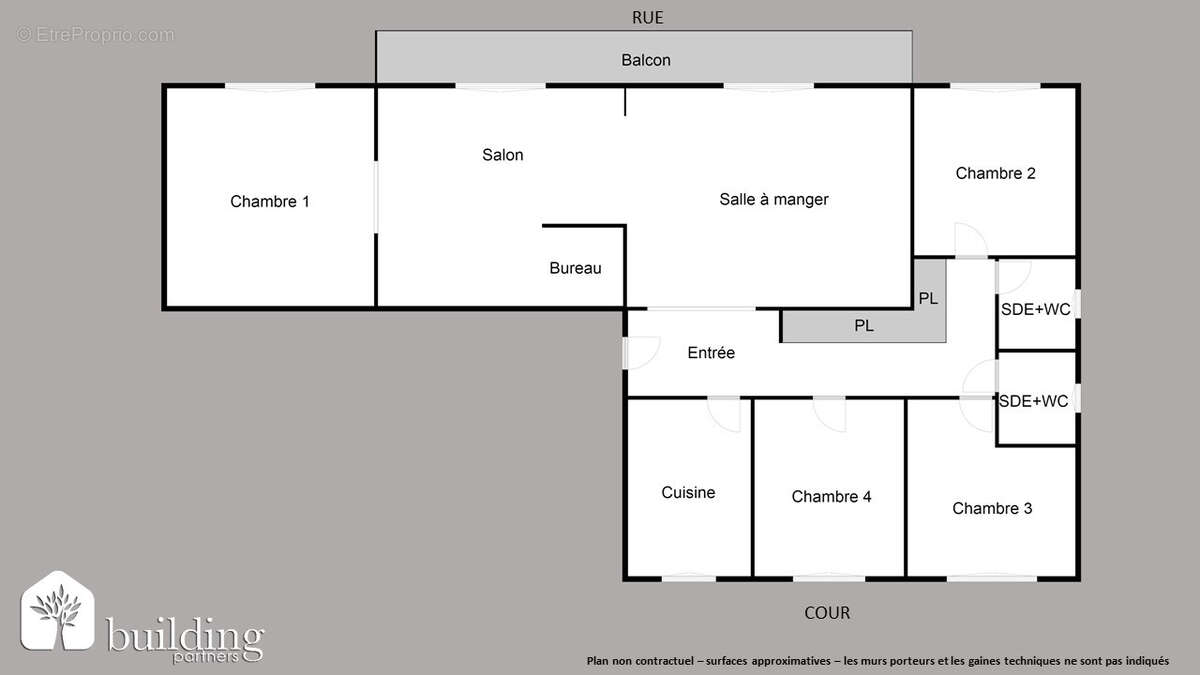 A vendre - Neuilly-sur-Seine Duc d'Orléans - Appartement 6 pièces avec balcon de 119 m² - photo 2
