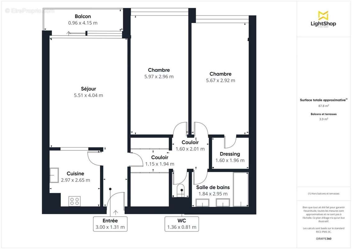 Appartement à COURBEVOIE