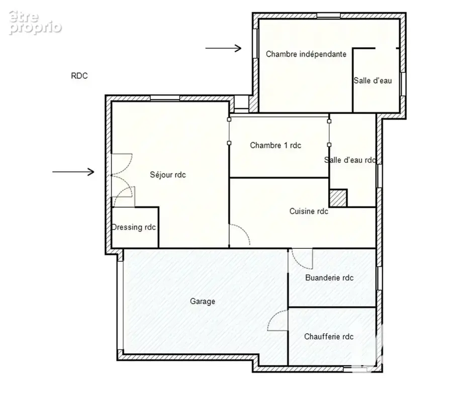 Maison individuelle 135 m2 avec vue panoramique, T2 indépendant, jardin et aperçu mer - photo 18