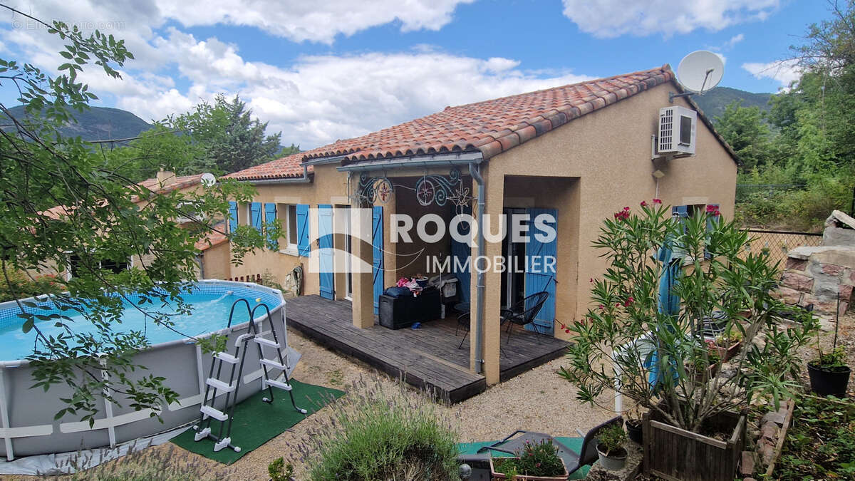 En vente à Soubès : vIlla trois chambres plus terrain - photo 2
