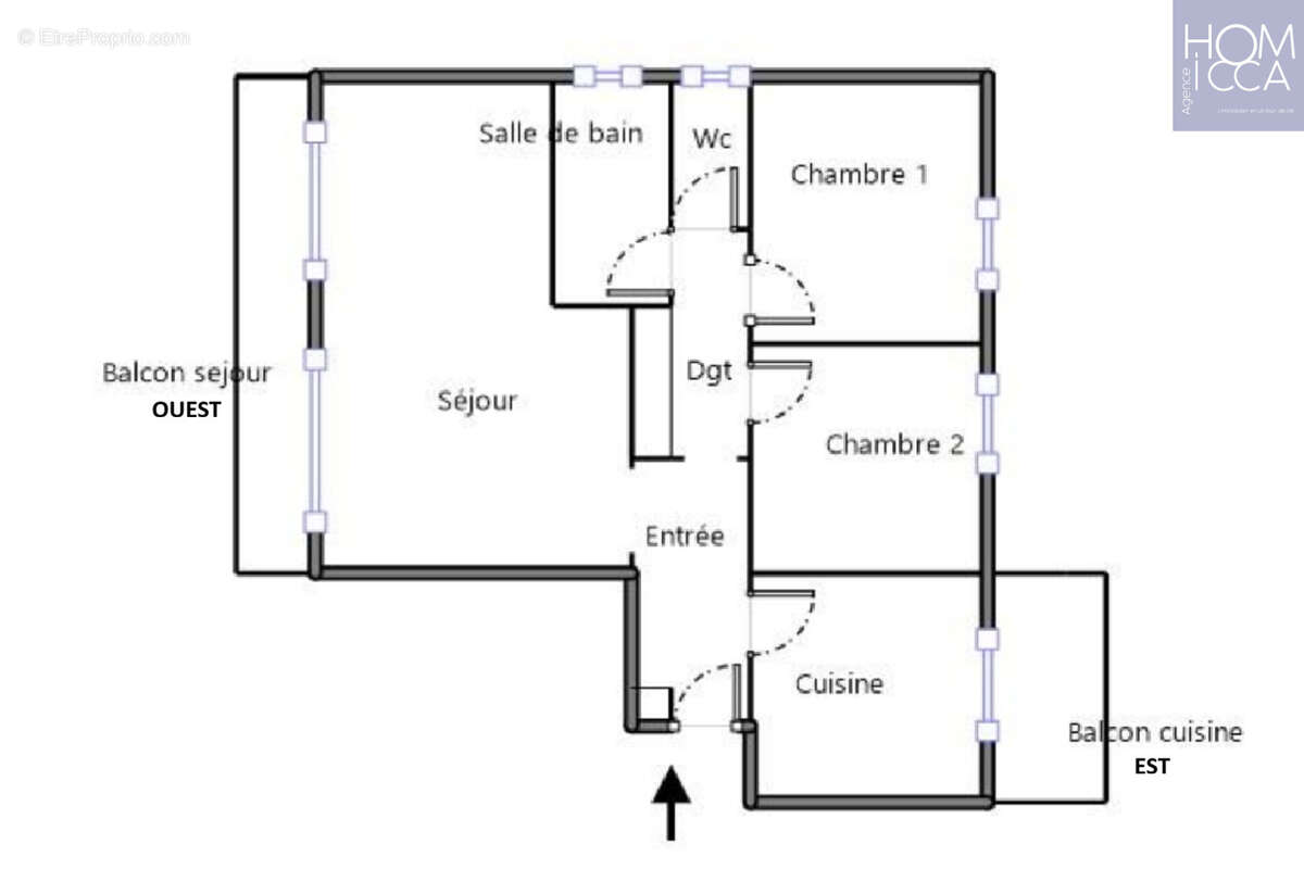 Appartement à CHAMPAGNE-AU-MONT-D'OR