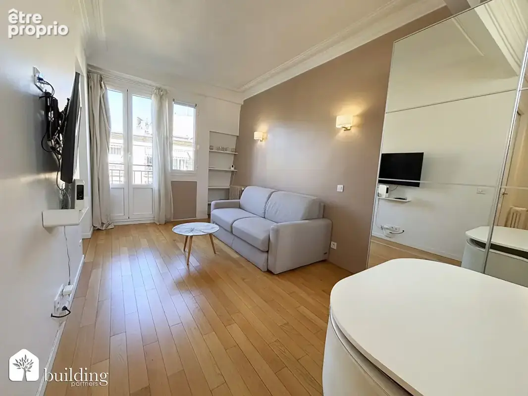 Porte Dauphine Paris 16ème - Studio 26,62 m² avec balconnet - photo 6