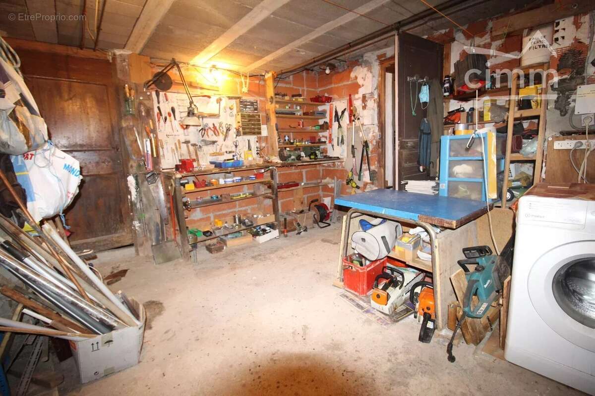 Grande maison en pierre avec un beau jardin et un garage carport - photo 8