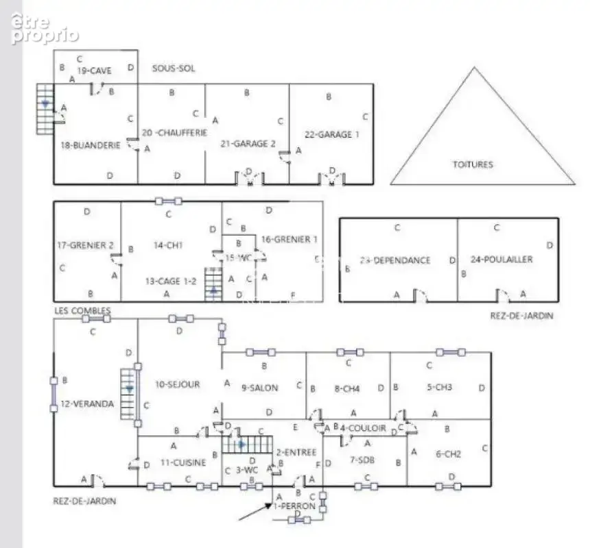 Maison familiale - beaux volumes et fort potentiel - photo 5