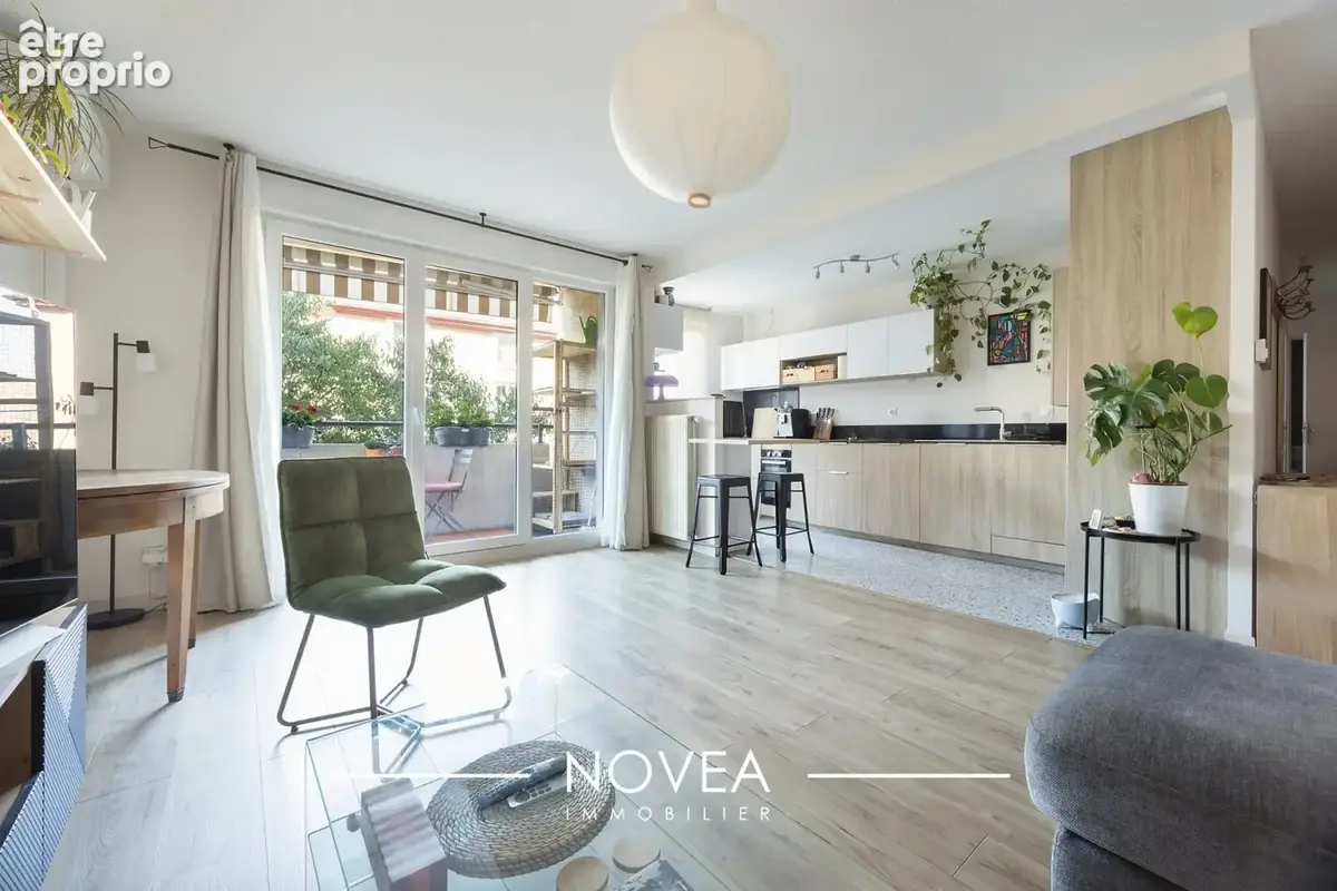 Appartement 3 pièces 67 m² à vendre à Villeurbanne (69100) - photo 2