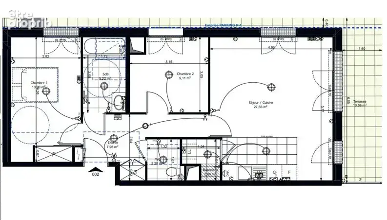 Appartement - photo 2