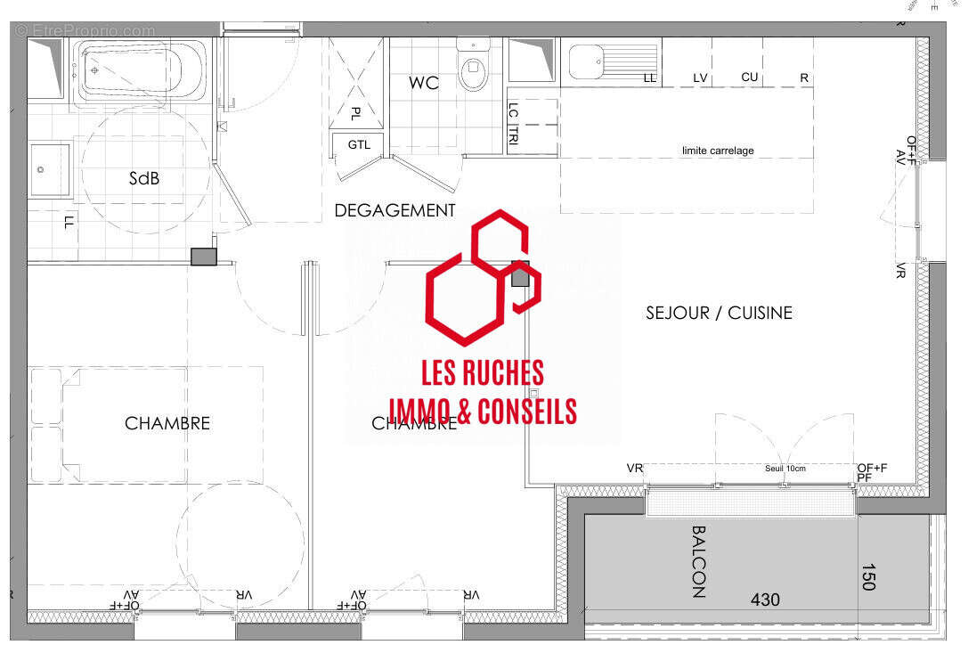 Appartement à MELUN