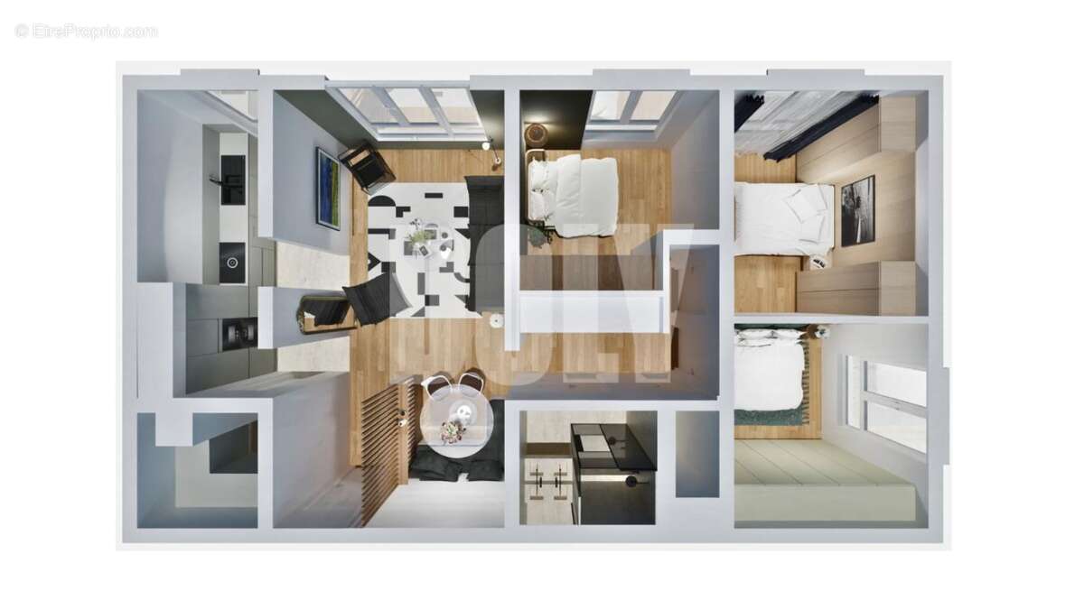 Appartement à LES LILAS