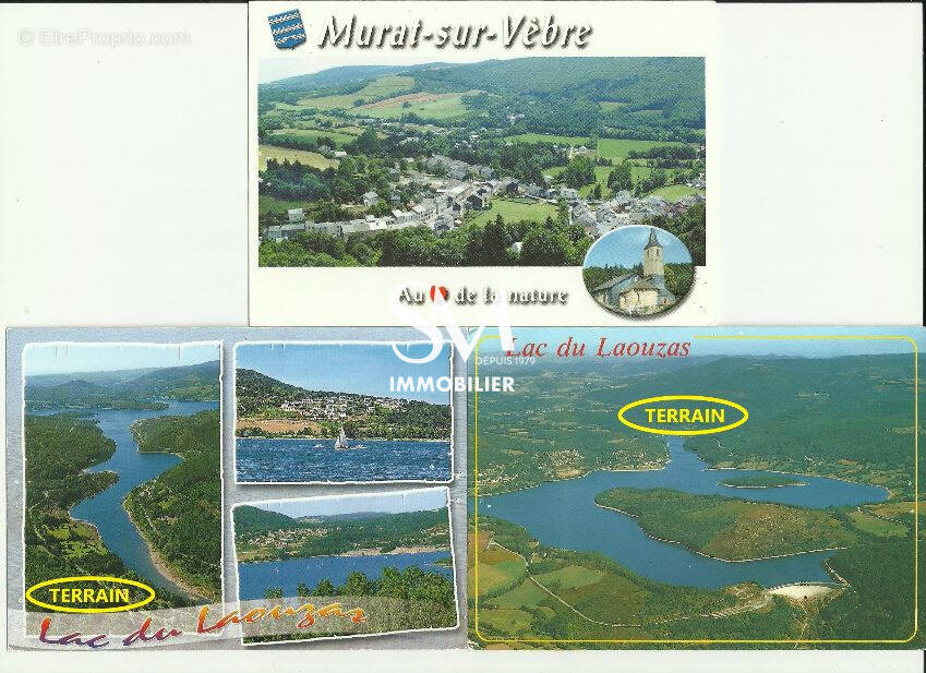 Terrain à MURAT-SUR-VEBRE