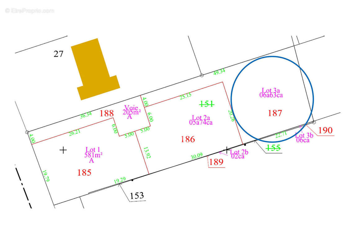 Terrain à LA CHAPELLE-ACHARD