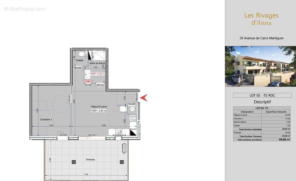 Appartement à MARTIGUES