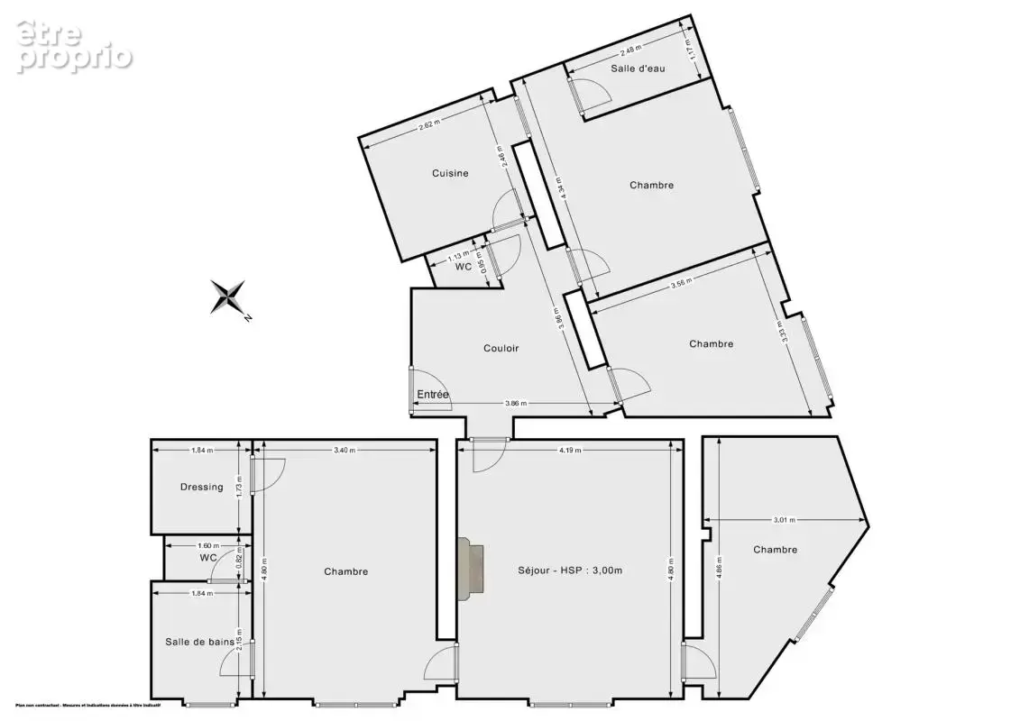 Appartement 5 pièces de 103 m² - Lumineux - 4 chambres – Métro Ranelagh - Avenue Du Général Dubail, Paris - photo 17