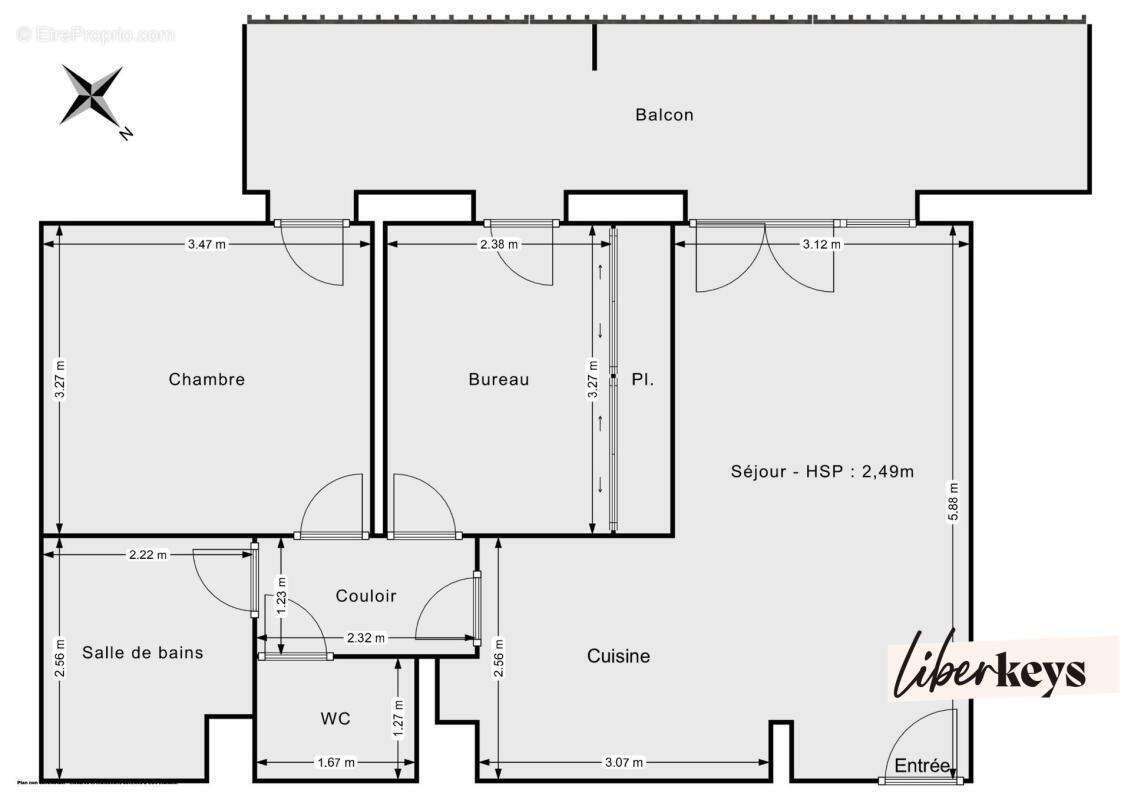 Appartement à MARSEILLE-3E