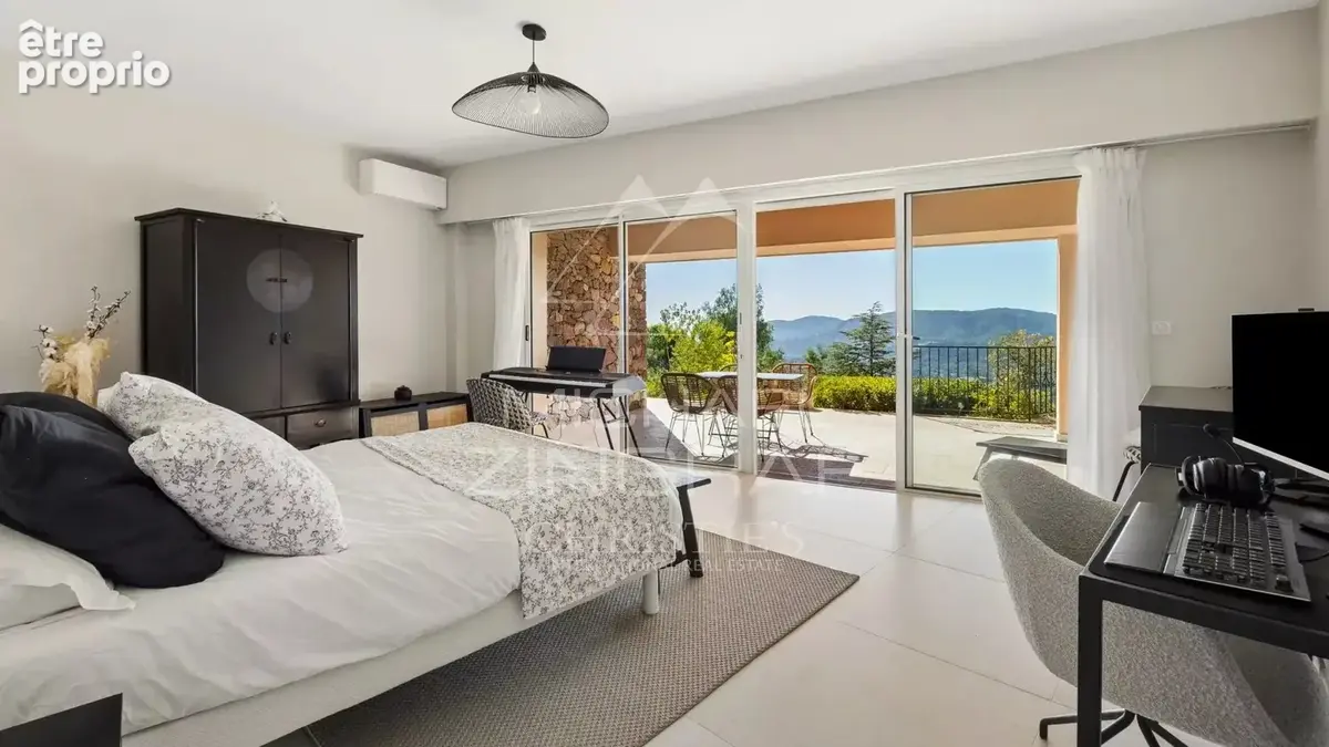 Mandelieu la napoule - propriété vue mer dans domaine privé - proche cannes - photo 8