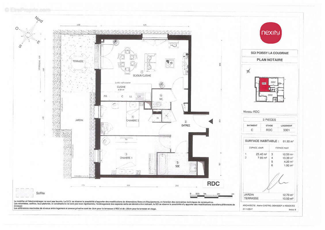 Appartement à POISSY