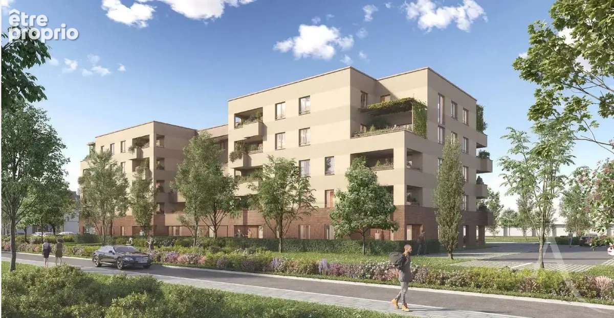 Beau T2 Neuf de 42,30 m² avec balcon (9 m²) & stationnement inclus - photo 5