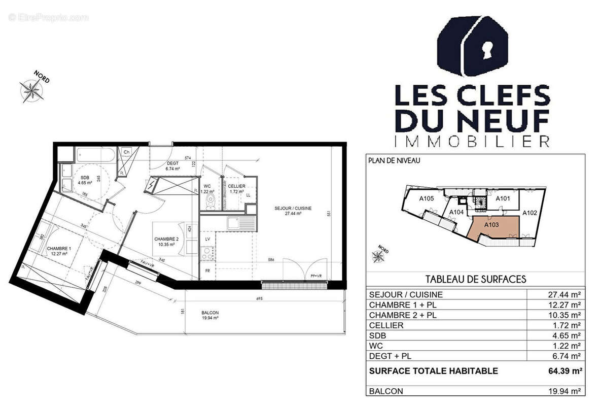 Appartement à TOULOUSE