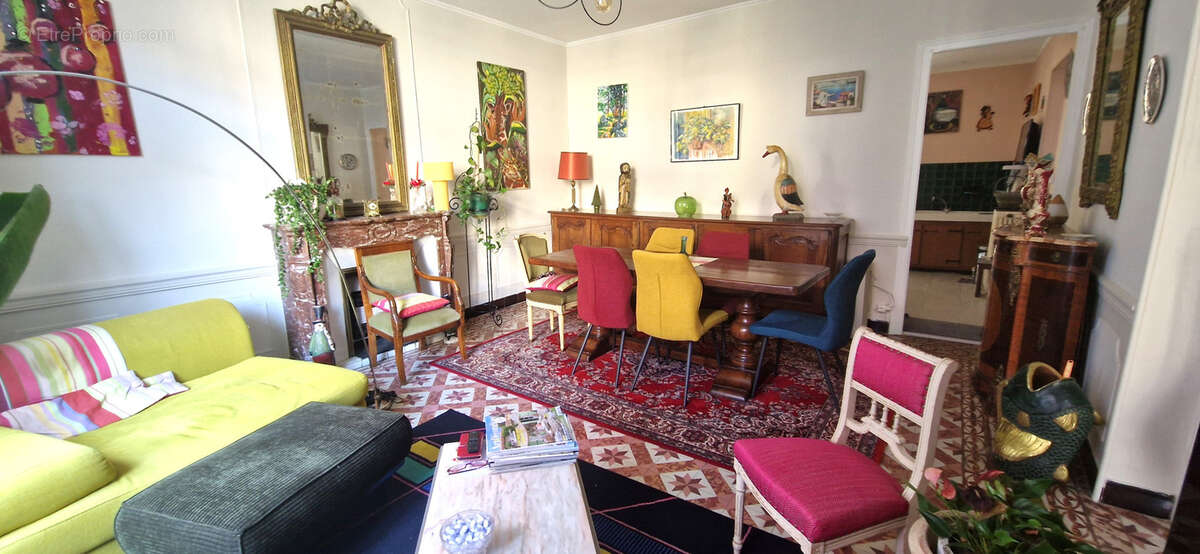 Ille sur tet - appartement 118m2 t3 / t4 rdc avec cour + jardin - photo 4