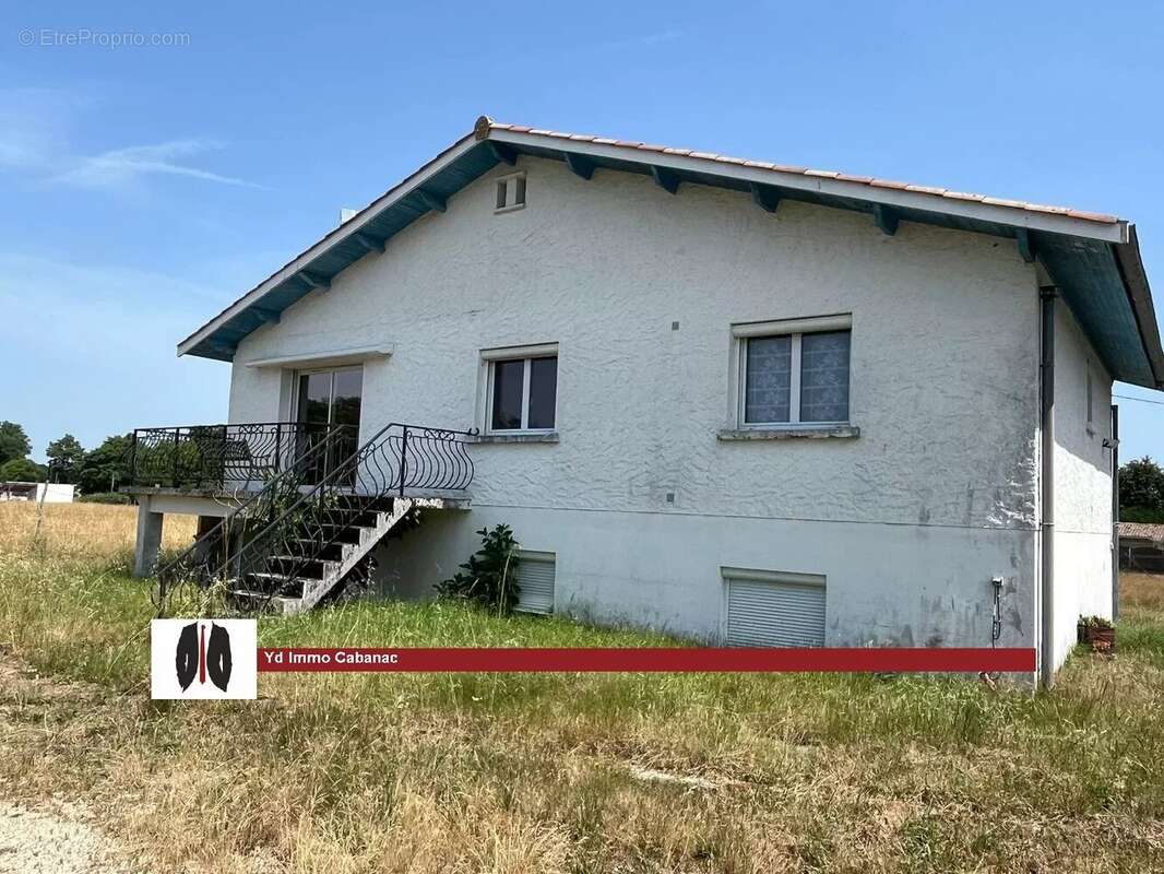 Maison à CABANAC-ET-VILLAGRAINS