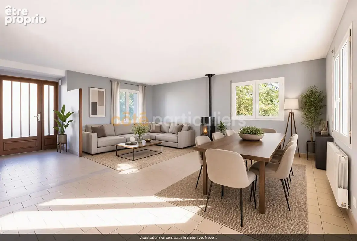 Oudon centre -- maison 115m² -- jardin -- garage - photo 4