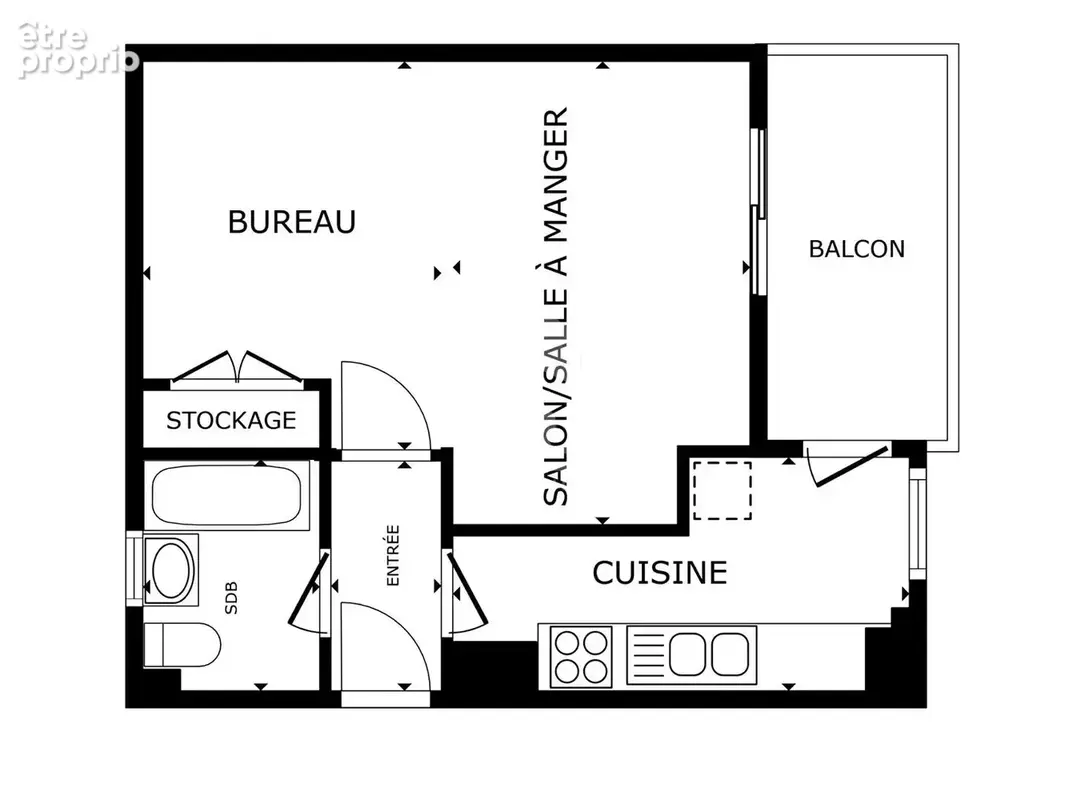Appartement 32m² à saint-laurent-du-var - photo 15