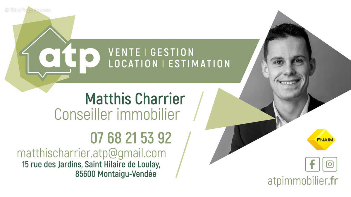 Appartement 46m2 avec jardin privatif - MONTAIGU VENDEE - photo 6