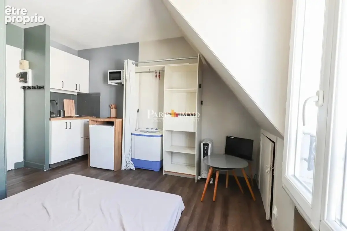 Paris 18e - Studio - Dernier étage - photo 3