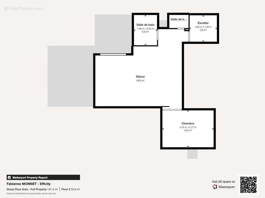 Appartement à COLLONGES-AU-MONT-D'OR