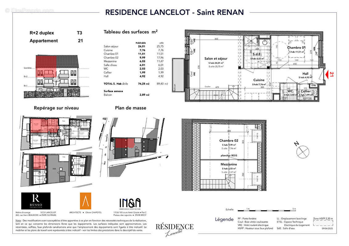 Appartement à SAINT-RENAN