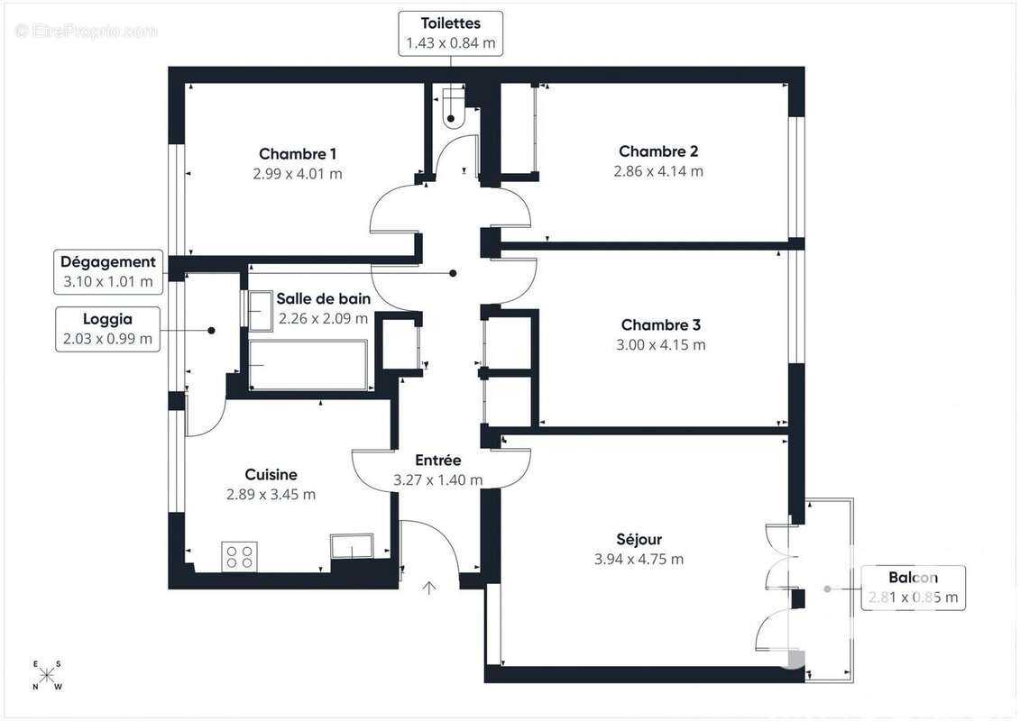 Photo 2 - Appartement à NANTES