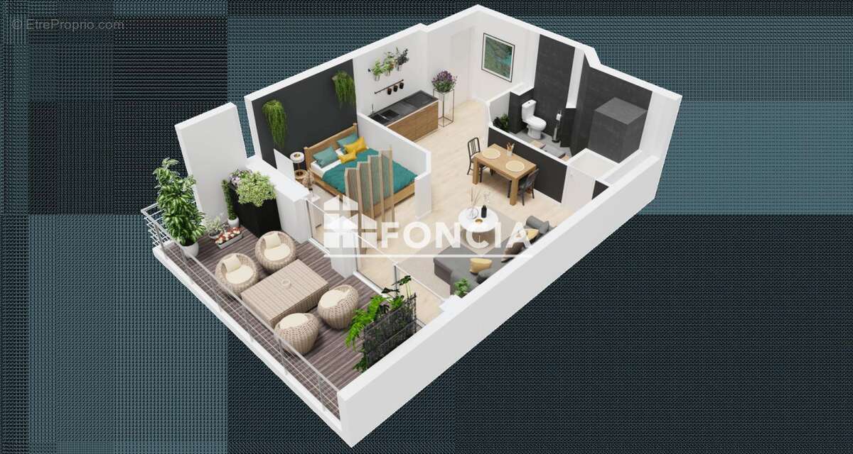 Appartement à SAINT-CYPRIEN