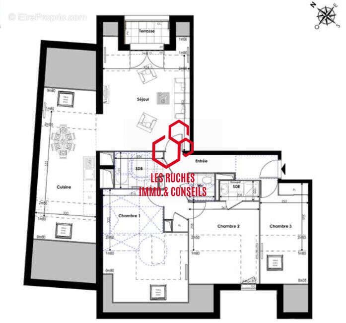 Appartement à PONTOISE