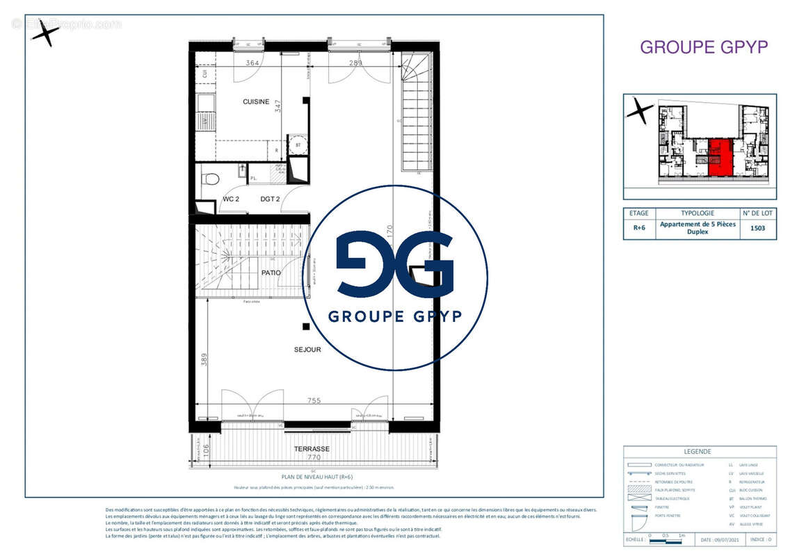 Appartement à PARIS-18E