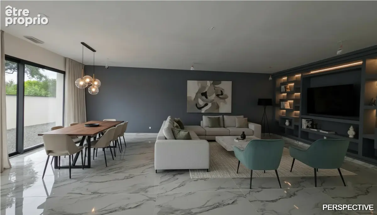 Maison contemporaine avec garage - photo 5
