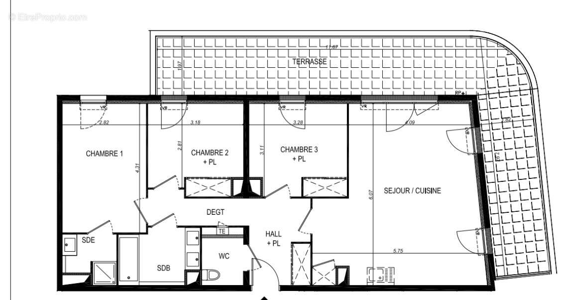 Appartement à TOULON