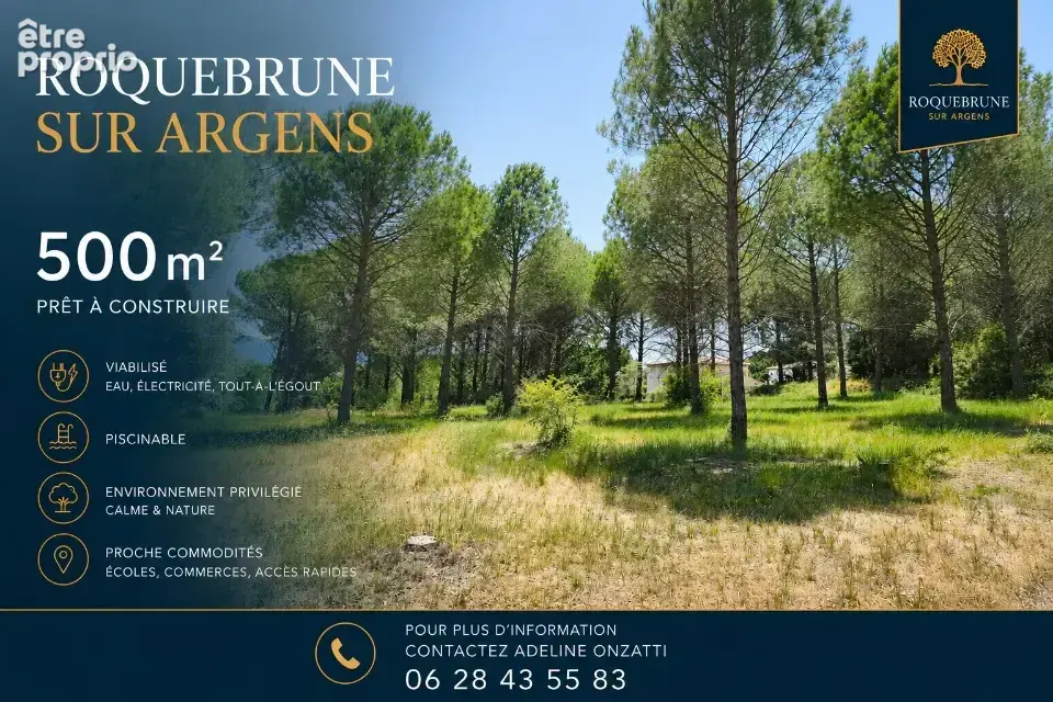 Terrain à ROQUEBRUNE-SUR-ARGENS