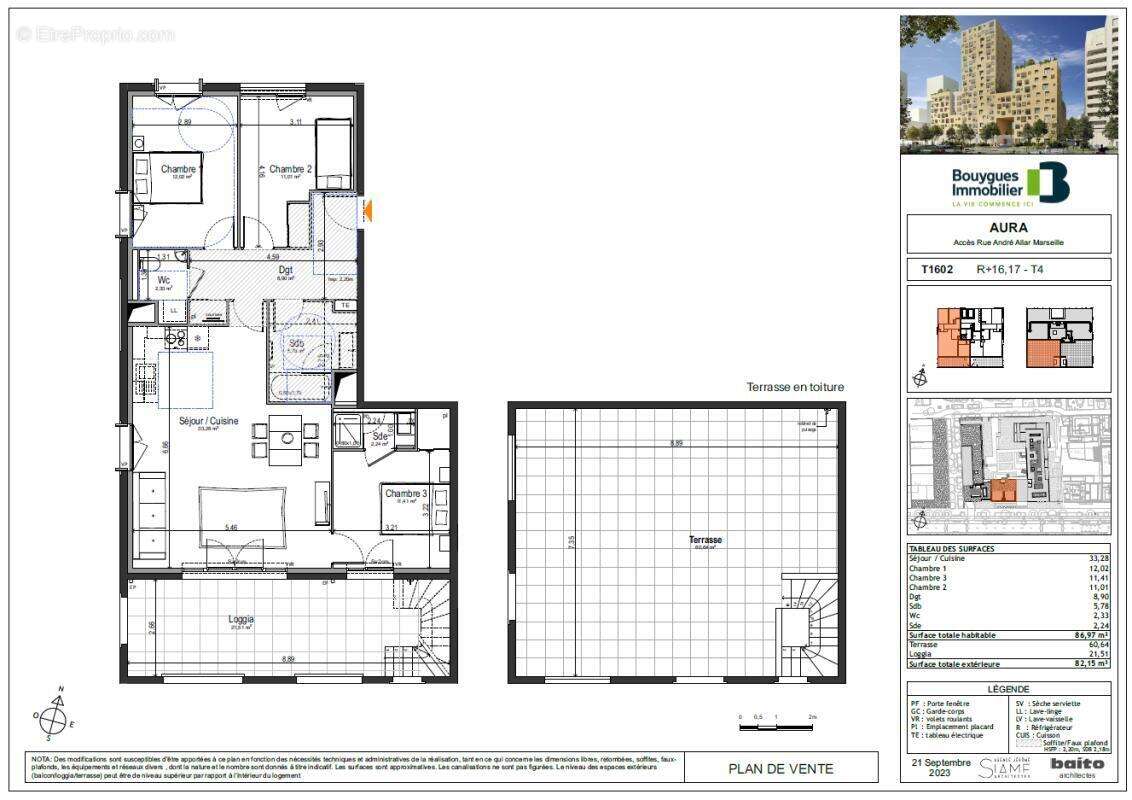 Appartement à MARSEILLE-2E